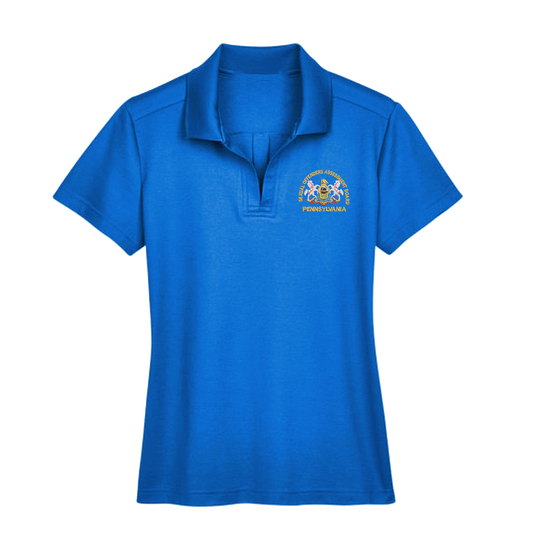Ladies' Luxury Performance Polo with Embroidered SOAB Logo (Various Colors)