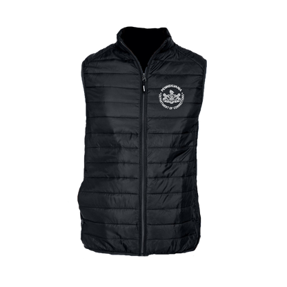 Adult Puffer Vest with Embroidered Department of Corrections Seal
