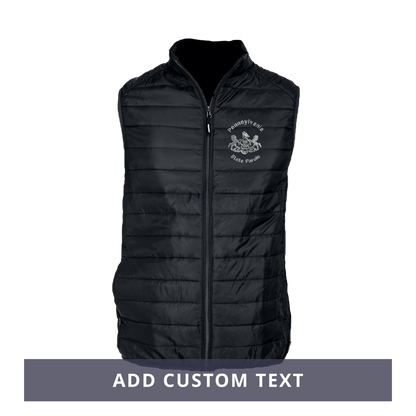 Adult Puffer Vest with Embroidered State Parole Seal