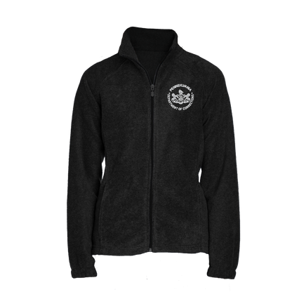 Ladies' Fleece Full-Zip Jacket with Embroidered Department of Corrections Seal (Various Colors)