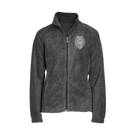 Ladies' Fleece Full-Zip Jacket with Embroidered State Parole Agent Badge (Various Colors)