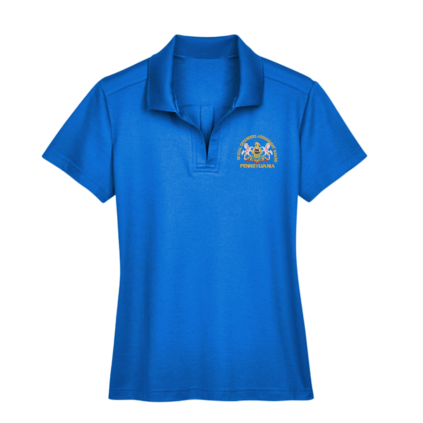 Ladies' Luxury Performance Polo with Embroidered SOAB Logo (Various Colors)