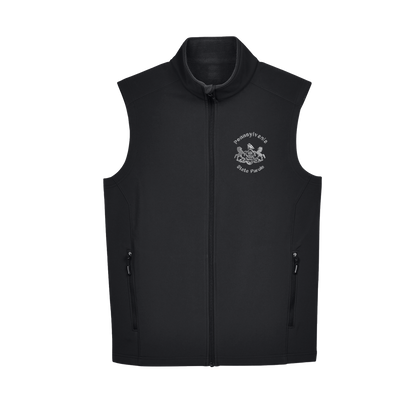 Adult Soft-Shell Vest with Embroidered State Parole Horses (Various Colors)