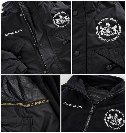 3 in one unisex PARKA