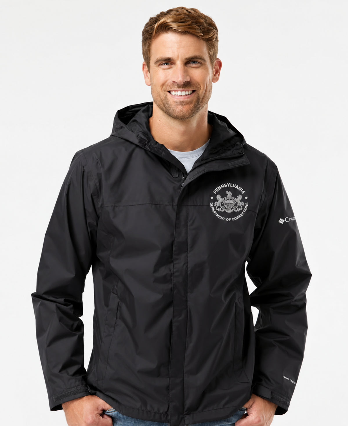 Unisex Columbia Watertight Rain Jacket