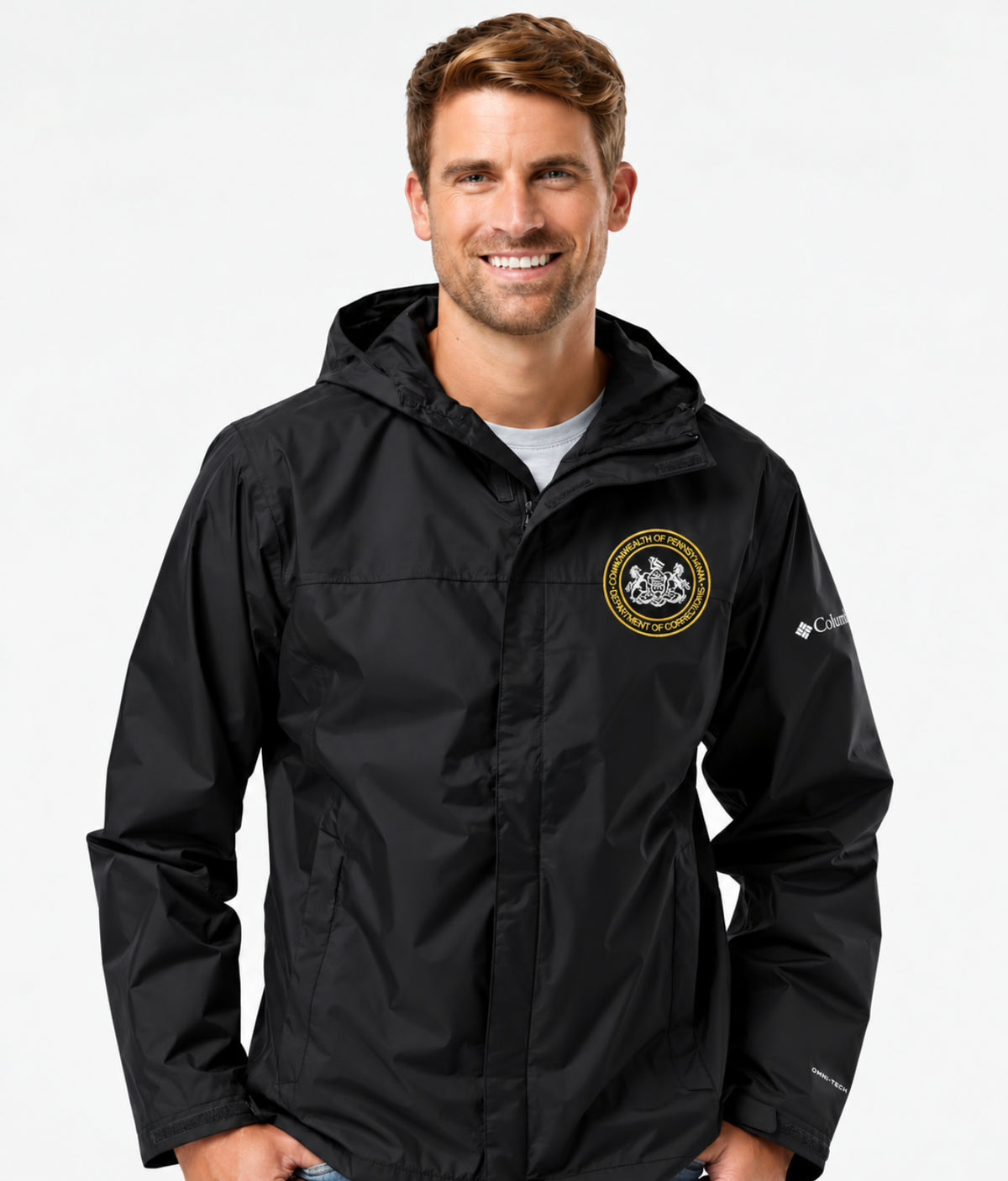 Unisex Columbia Watertight Rain Jacket