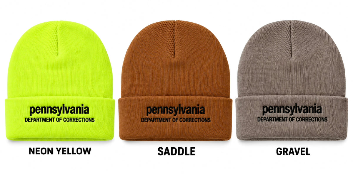 Dri Duck Embroidered Knitted Beanie
