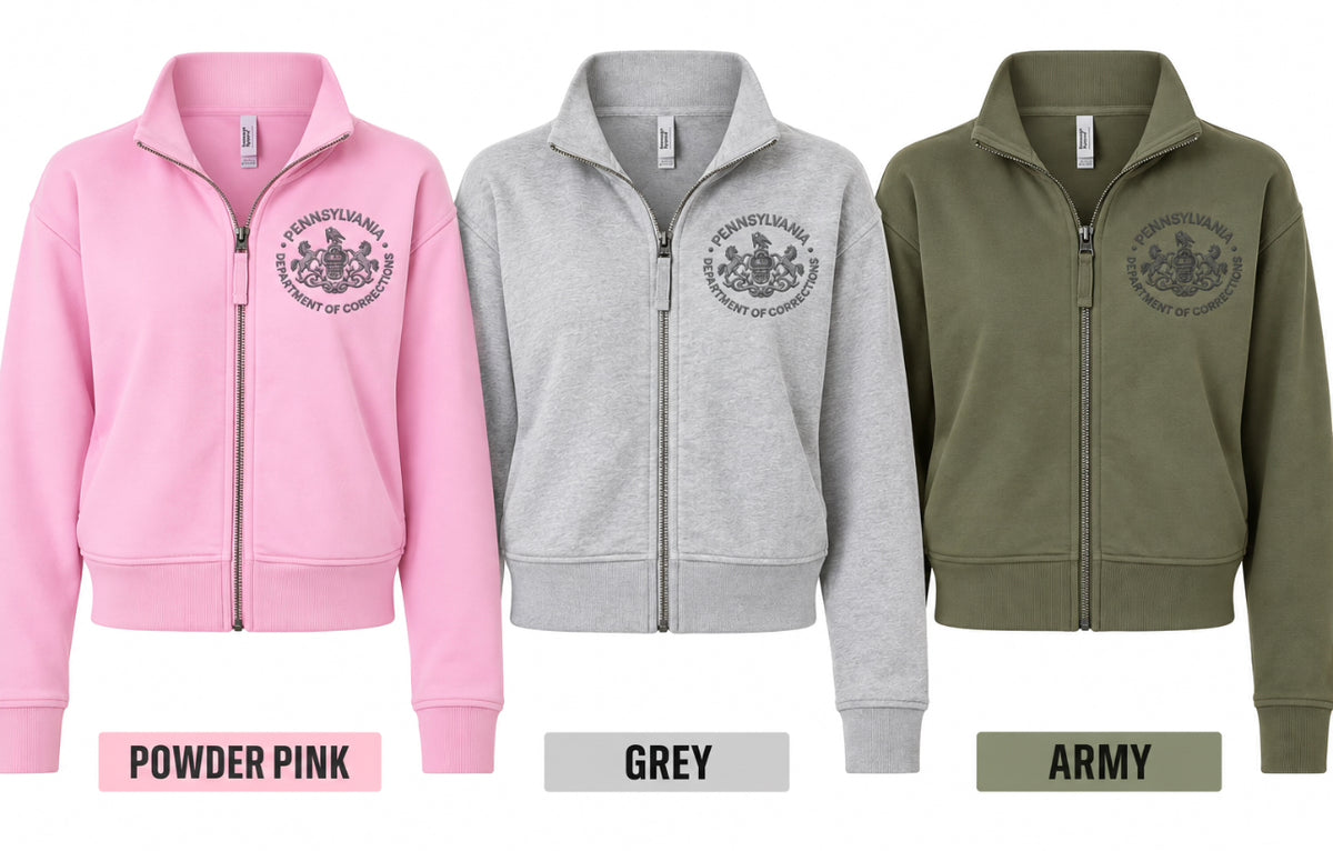Women's Cropped Full Zip