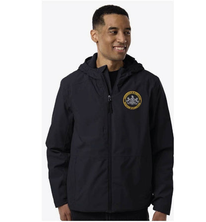 Embroidered Lightweight Rain Jacket