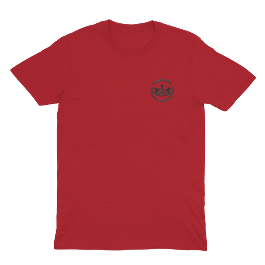 Adult Soft-Style Short-Sleeve Tee (Vibrant Colors) with Embroidered Department of Corrections Seal
