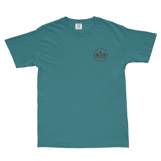 Adult Comfort Colors Short-Sleeve Tee with Embroidered Department of Corrections Seal (Various Colors)