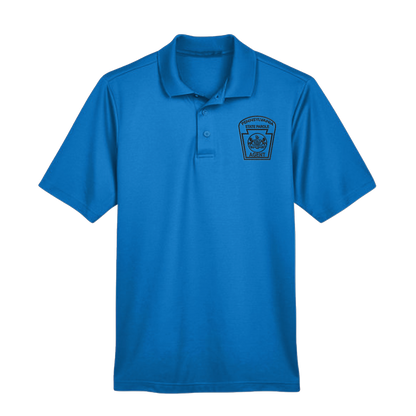 Men’s Luxury Performance Polo with Embroidered State Parole Agent Keystone (Various Colors)