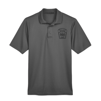 Men’s Luxury Performance Polo with Embroidered State Parole Agent Keystone (Various Colors)
