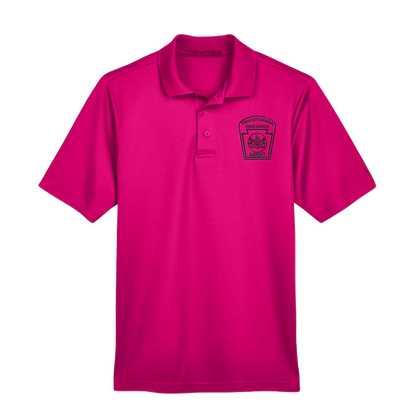 Men’s Luxury Performance Polo with Embroidered State Parole Agent Keystone (Various Colors)