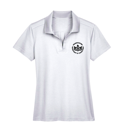 Ladies' Luxury Performance Polo with Embroidered Department of Corrections Logos (Various Colors)