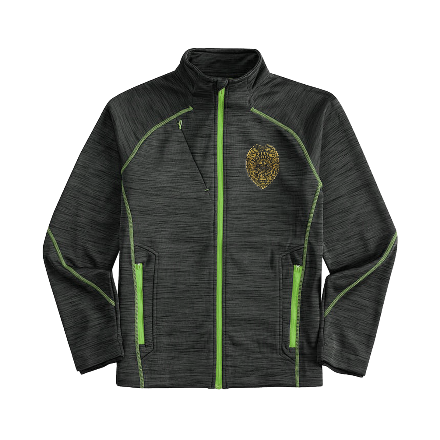 Adult North End Performance Jacket with Embroidered State Parole Agent Badge (Various Colors)