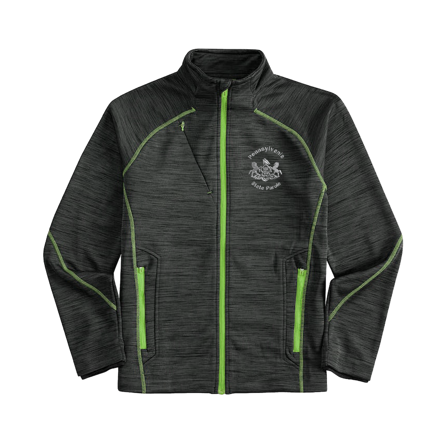 Adult North End Performance Jacket with Embroidered State Parole Horses (Various Colors)