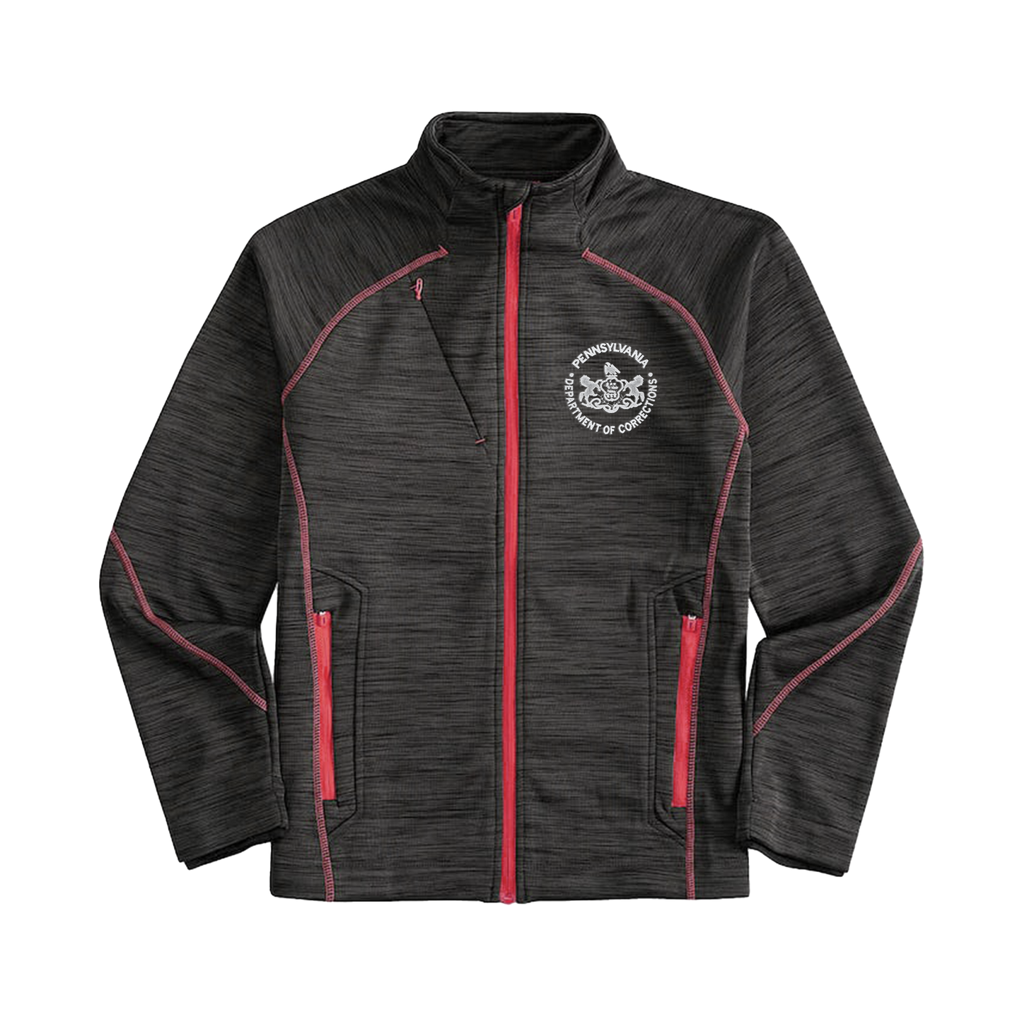 Adult North End Performance Jacket with Embroidered Department of Corrections Logos (Various Colors)