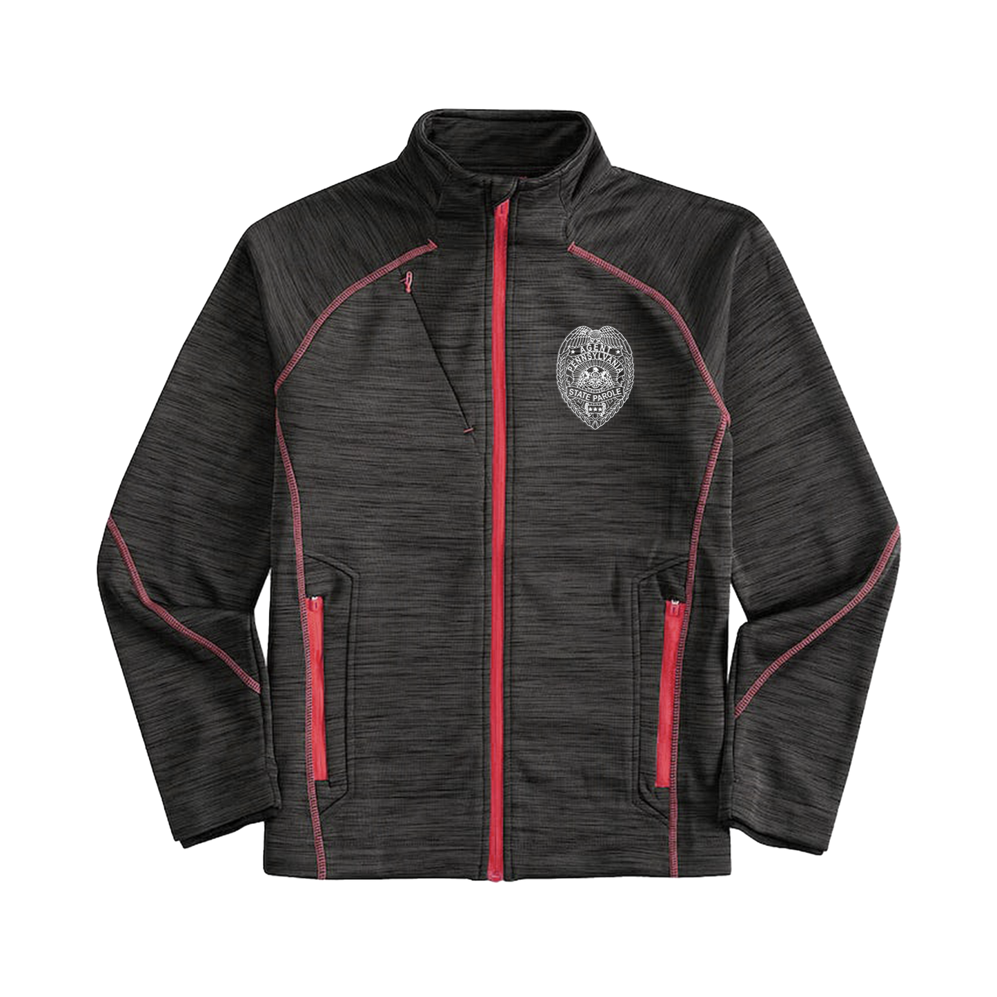 Adult North End Performance Jacket with Embroidered State Parole Agent Badge (Various Colors)