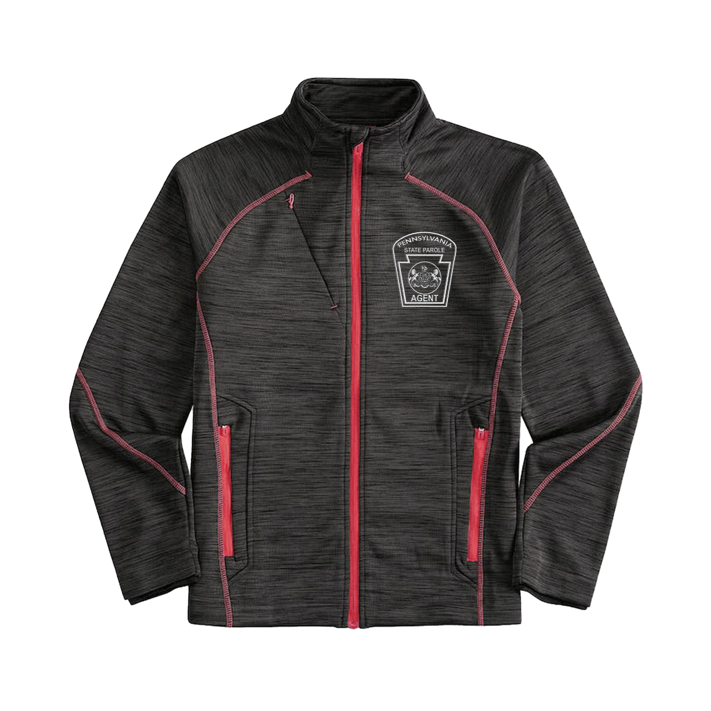 Adult North End Performance Jacket with Embroidered State Parole Agent Keystone (Various Colors)